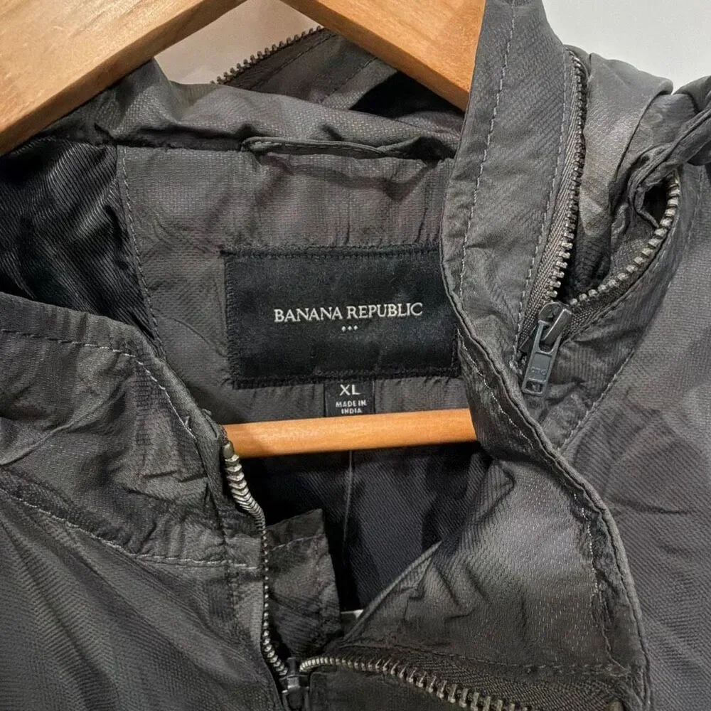 NWT Banana Republic Mens Windbreaker Jacket XL‎